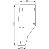Vitre de porte gauche UNIVERSEL R141527N