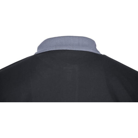 Tee-shirt polo noir-gris taille 5XL UNIVERSEL KW106730089066