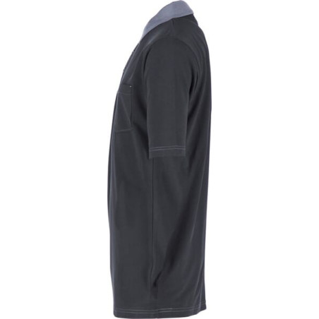 Tee-shirt polo noir-gris taille 5XL UNIVERSEL KW106730089066