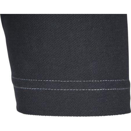 Tee-shirt polo noir-gris taille 5XL UNIVERSEL KW106730089066