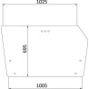 Vitre arrière UNIVERSEL 04352383N