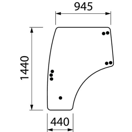Vitre LANDINI 3679563M1