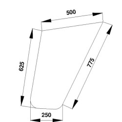Vitre de porte CLAAS 7700669188