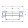 Roulement SKF 53207SKF