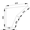 Vitre de porte UNIVERSEL 258514210270N