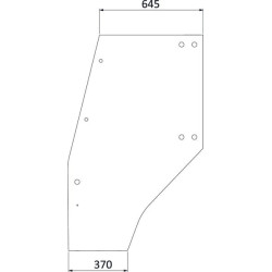 Vitre de porte UNIVERSEL 04400342N