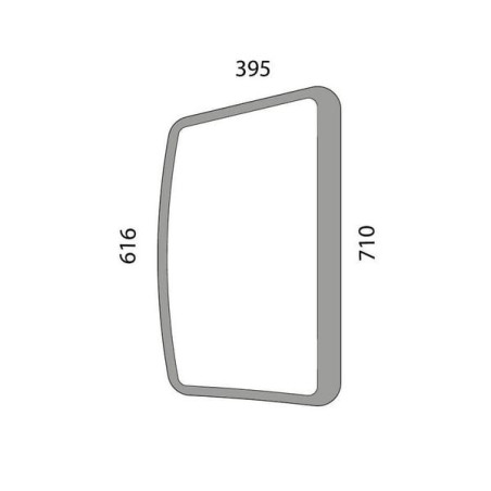 Vitre latérale UNIVERSEL 00148850010N