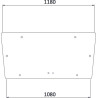 Vitre arrière UNIVERSEL D6908A