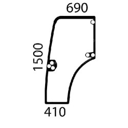 Vitre de porte UNIVERSEL 87301768N