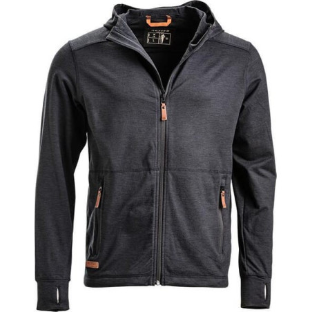 Sweat en molleton à fermeture et à capuche gris taille XL UNIVERSEL KW5011201811056