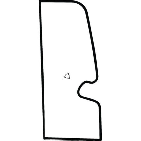 Vitre de porte gauche UNIVERSEL D30184