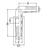 Passe-cloison GEOLINE 8039151