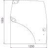Vitre de porte UNIVERSEL 82027356N