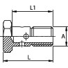 Vis UNIVERSEL HBMF8125