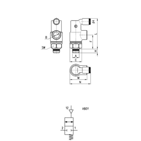 Clapet CAMOZZI VBO14