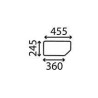 Vitre arrière UNIVERSEL D6874