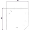 Vitre arrière UNIVERSEL 0011111470N