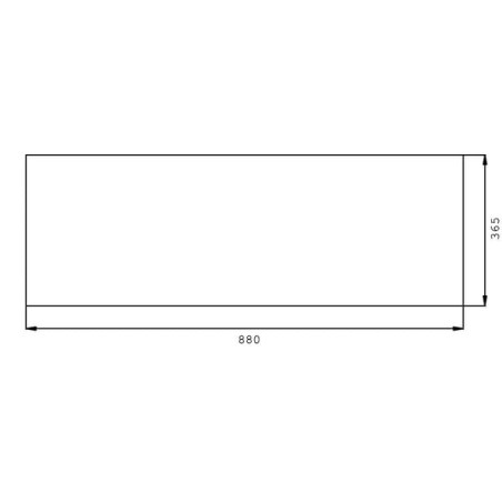 Lunette arrière UNIVERSEL D7505
