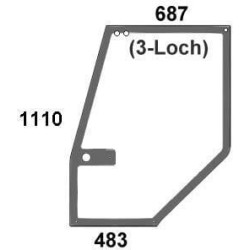 Vitre de porte UNIVERSEL 1330931C2N