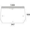 Vitre arrière UNIVERSEL D6859