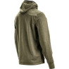Sweat en molleton à fermeture et à capuche vert taille 5XL UNIVERSEL KW5011201802068