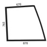 Vitre de porte UNIVERSEL D6705