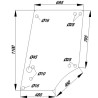 Vitre de porte UNIVERSEL D8054A