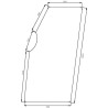Vitre de porte UNIVERSEL D7502