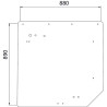 Vitre arrière UNIVERSEL 7700050257N