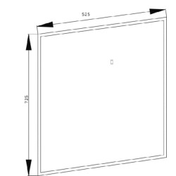 Vitre de porte ZETOR 69117912