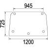 Lunette arrière UNIVERSEL 3226351R3N