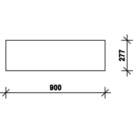 Lunette arrière UNIVERSEL D7733