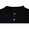 Tee-shirt ML boutons noir L UNIVERSEL KW207811001050