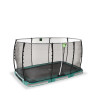 EXIT Trampoline enterré Allure Classic 214x366cm - vert