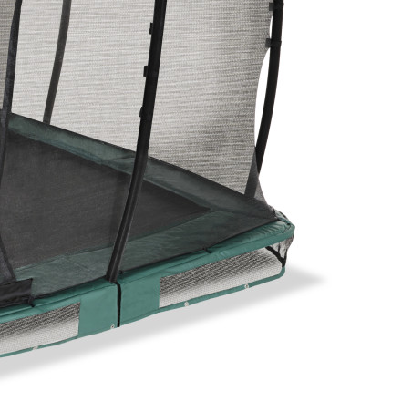 EXIT Trampoline enterré Allure Classic 214x366cm - vert