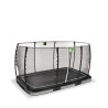 EXIT Trampoline enterré Allure Classic 214x366cm - noir