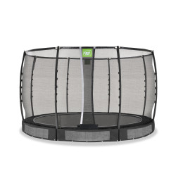 EXIT Trampoline enterré Allure Premium ø366cm - noir