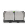 EXIT Trampoline enterré Allure Premium 214x366cm - noir