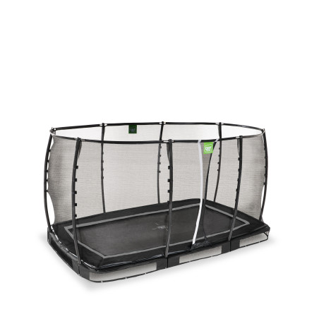 EXIT Trampoline enterré Allure Premium 214x366cm - noir