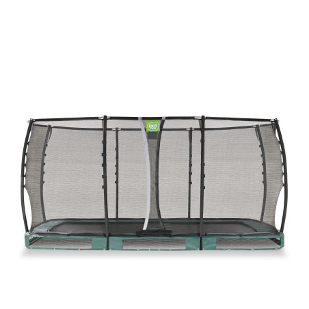 EXIT Trampoline enterré Allure Premium 244x427cm - vert