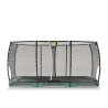 EXIT Trampoline enterré Allure Premium 244x427cm - vert