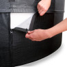 EXIT Leather Premium spa (2 personnes) - noir