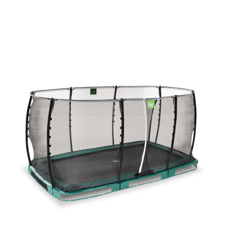 EXIT Trampoline enterré Allure Classic 244x427cm - vert