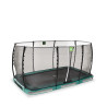 EXIT Trampoline enterré Allure Classic 244x427cm - vert