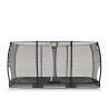 EXIT Trampoline enterré Allure Classic 244x427cm - noir