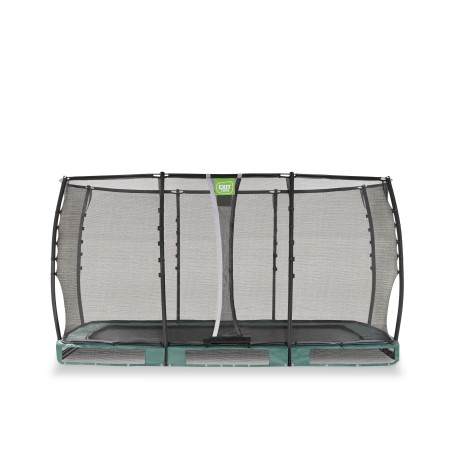 EXIT Trampoline enterré Allure Premium 214x366cm - vert
