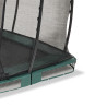 EXIT Trampoline enterré Allure Premium 214x366cm - vert