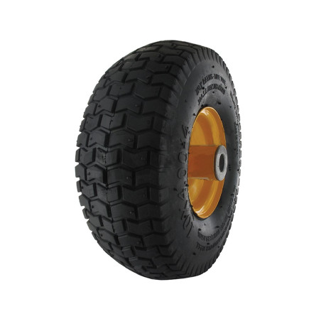 Roue complète AYP - ROPER - MC CULLOCH 532436946 - 584385801 - MOWCART 66 RIDER - dimensions 10x400-4 
