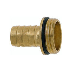 Raccord à visser 3/4'' en laiton pour tuyau 13 mm - 1/2''
