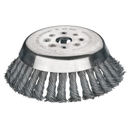 Tête brosse conique 36 tresses métallique UNIVERSEL 1615634